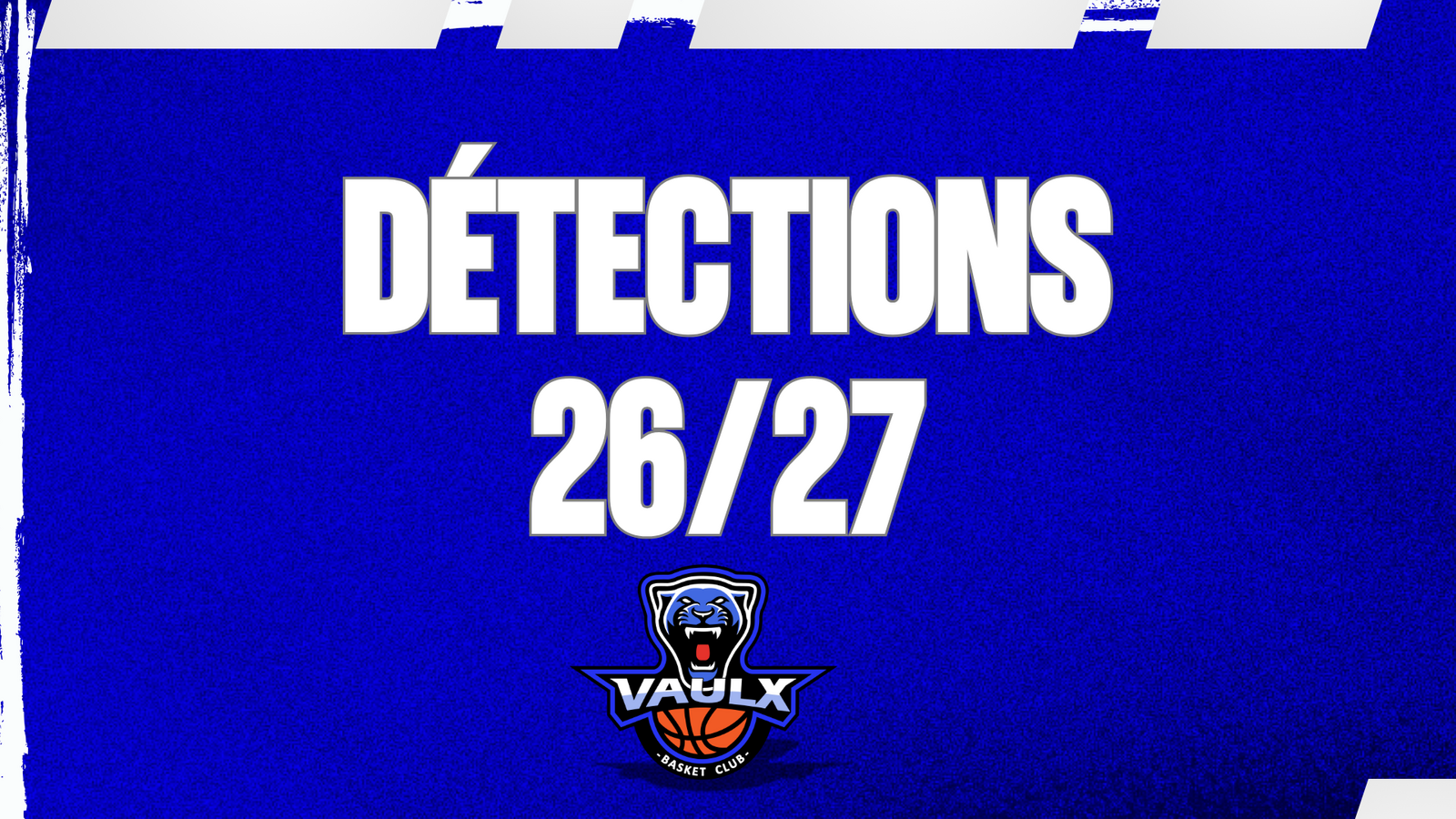 DÉTECTION SAISON 2026/2027