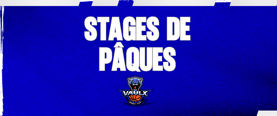 STAGES DES VACANCES DE PÂQUES